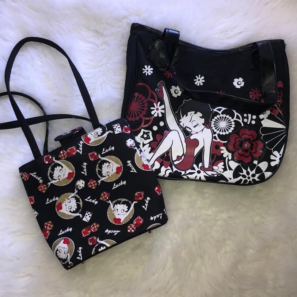 2 Betty Boop Purses